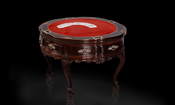 Mesa de Jogo estilo D. José com tampo para jogo de cartas